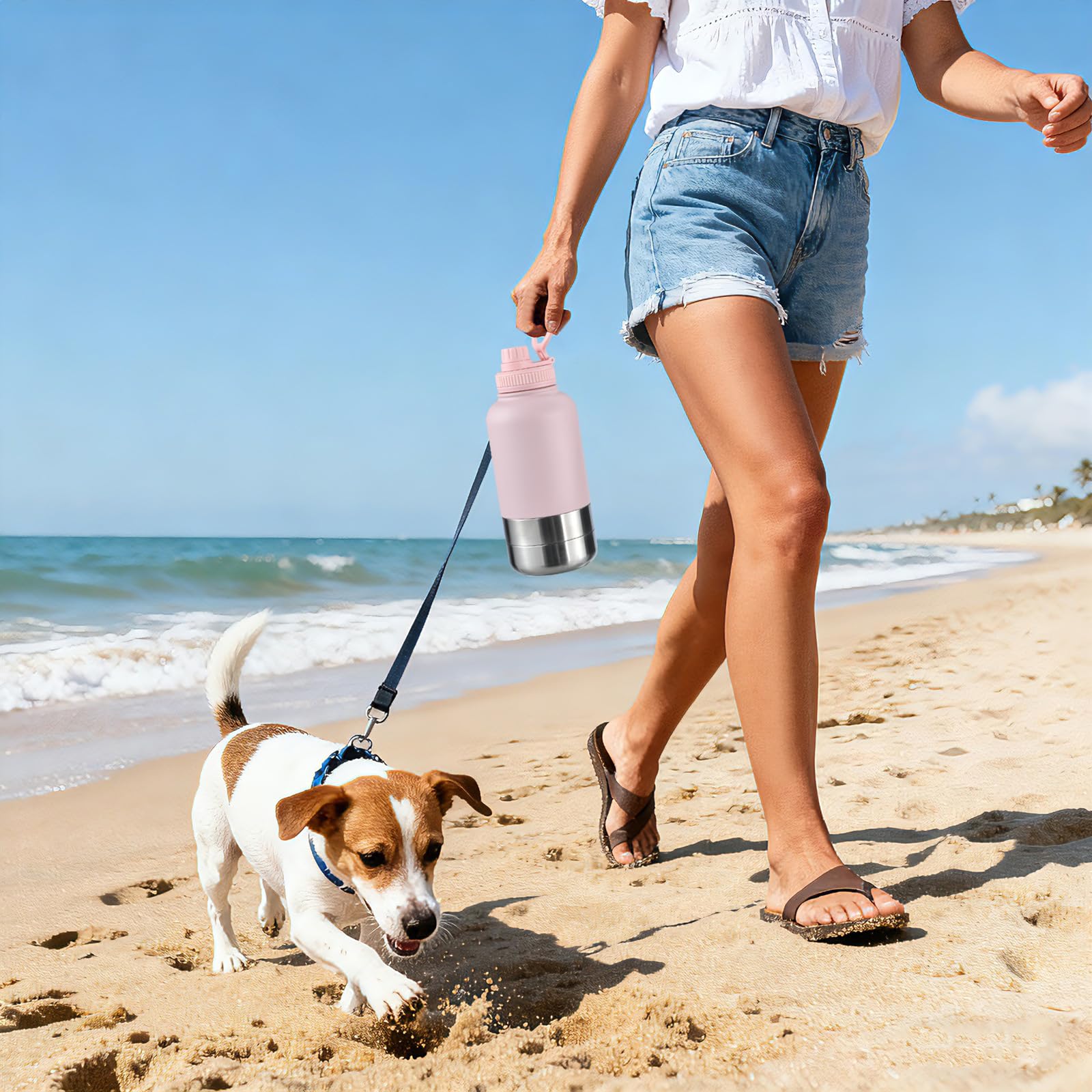 Usage extérieur avec Cibaabo en randonnée ou camping pour chien.
