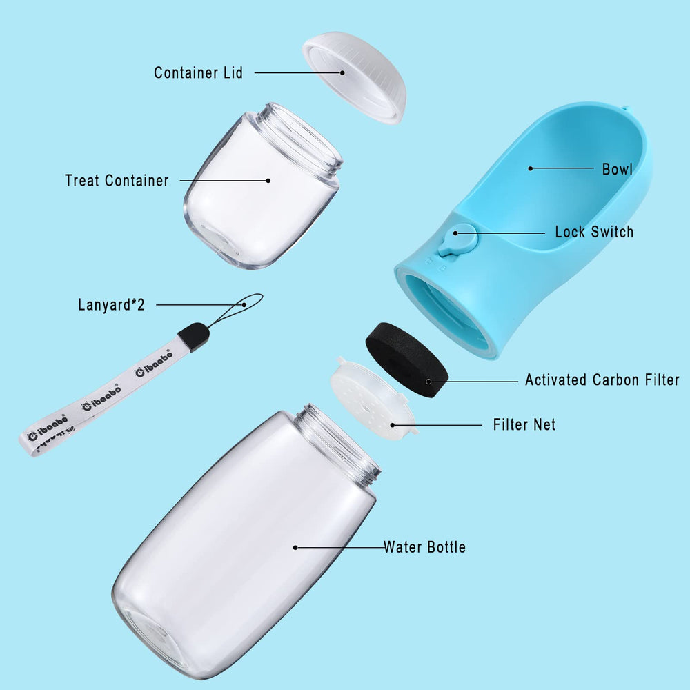 Filtre carboné Cibaabo pour une eau plus fraîche en déplacement.