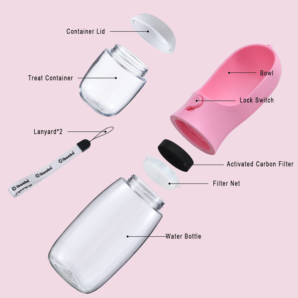 Gourde Cibaabo 550 ml, parfaite pour longs trajets.