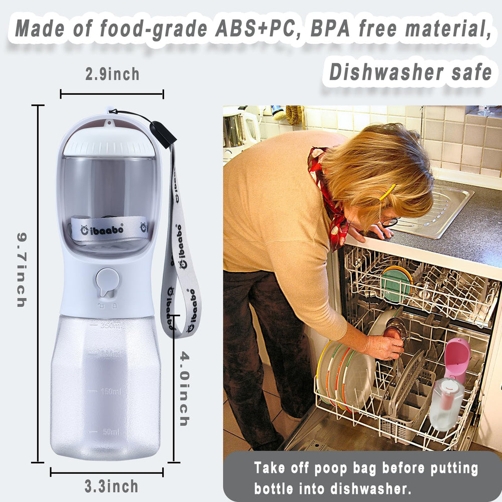 Matériau sans BPA résistant à la chaleur et lavable au lave-vaisselle.