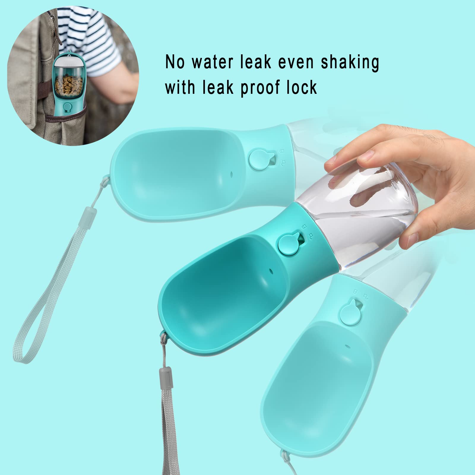 Matériaux sans BPA et résistance à la chaleur, compatible lave-vaisselle.