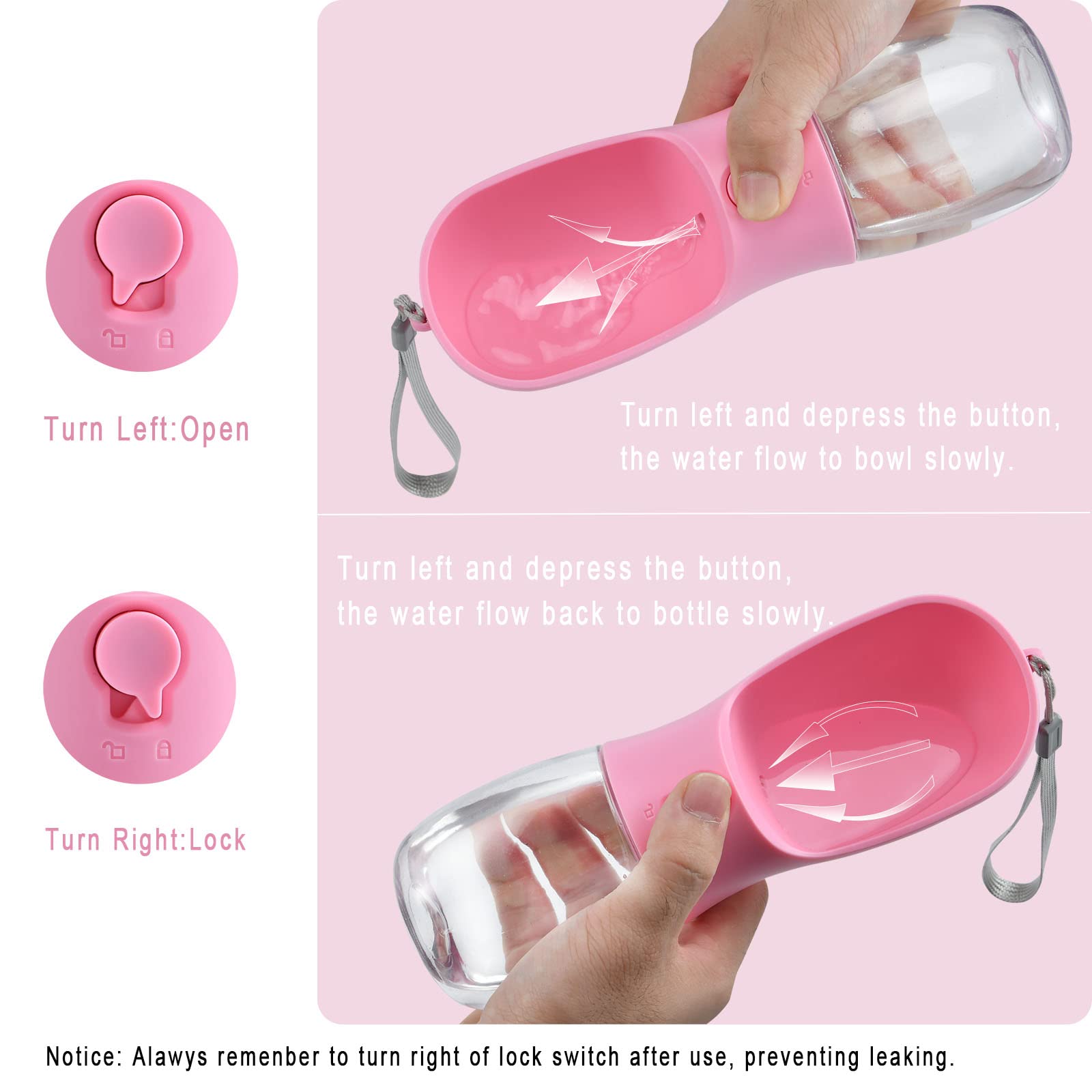 Matériaux sans BPA et résistants à la chaleur, lave-vaisselle compatible.
