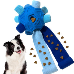 CIIVURR Balle Snuffle indestructible, stimulation olfactive et distraction sécurisée.