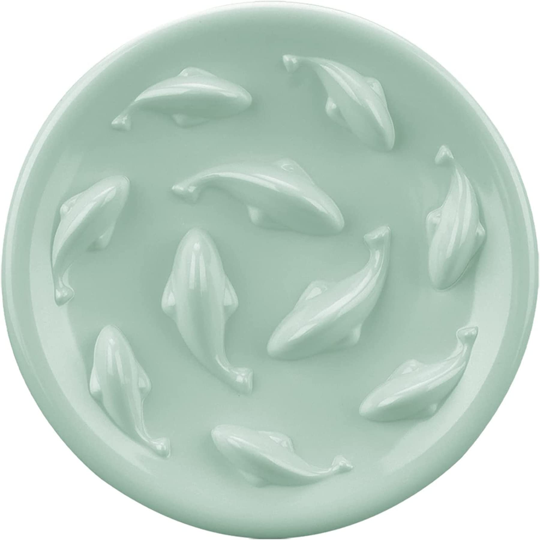 Bol Cilkus à design piscine pour alimentation lente des chats et petits chiens.