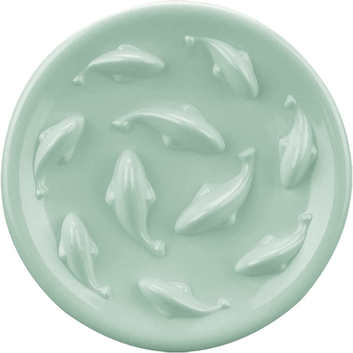 Bol Cilkus à design piscine pour alimentation lente des chats et petits chiens.