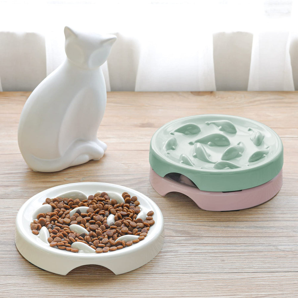 Bol Cilkus anti-gulpe, rose, utile lors des repas.