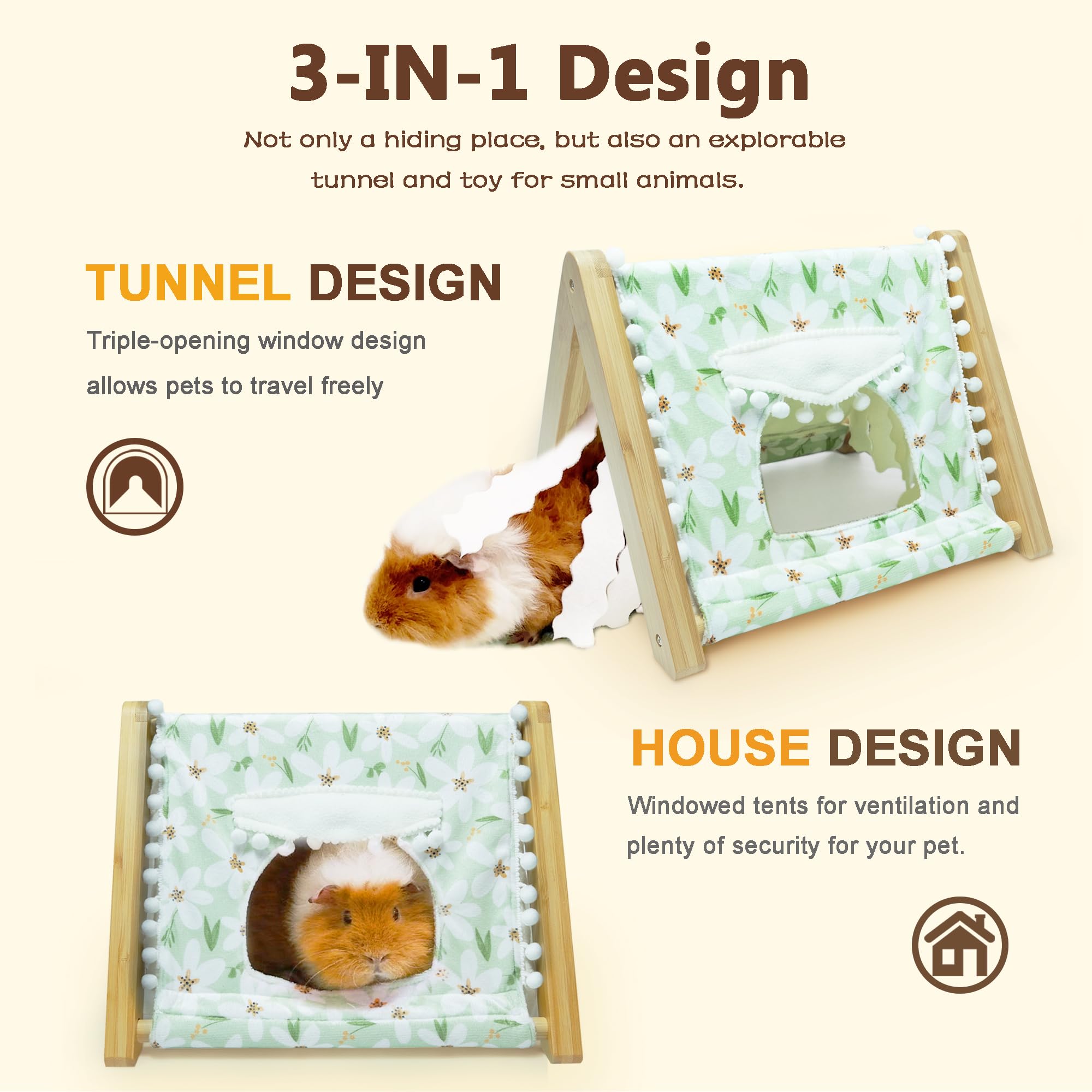 Cimiycob dimensions compactes 12x10-6x8 pouces: adapte a petites cages.