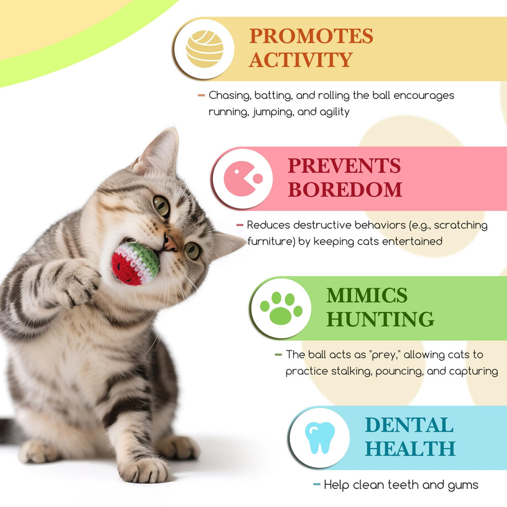 Balles chat Cipsken parfaites comme cadeau pour animaux.