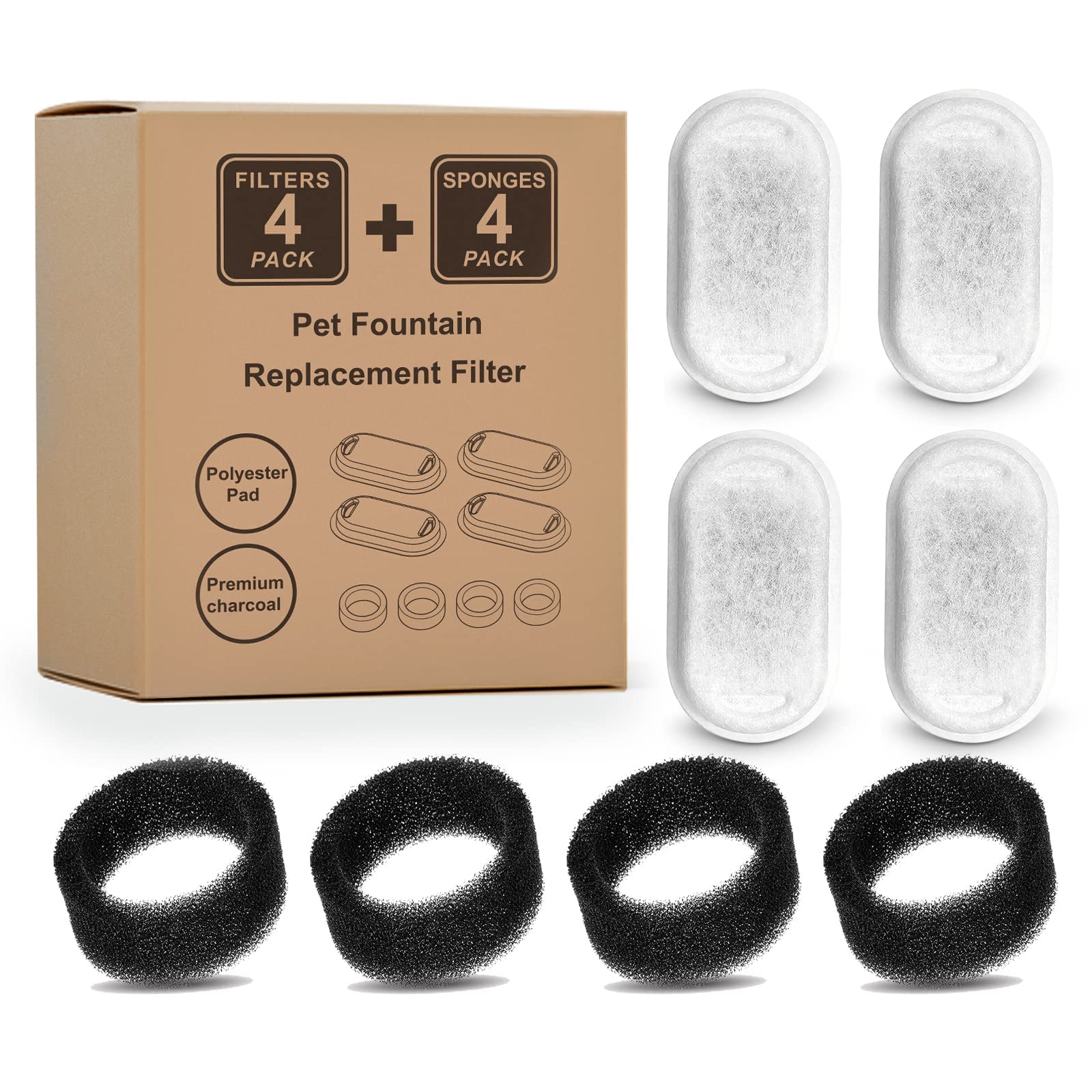 Cirfifth filtre-fontaine-chat-utilisation-dans-maison: idéal pour l'hydratation quotidienne du chat.