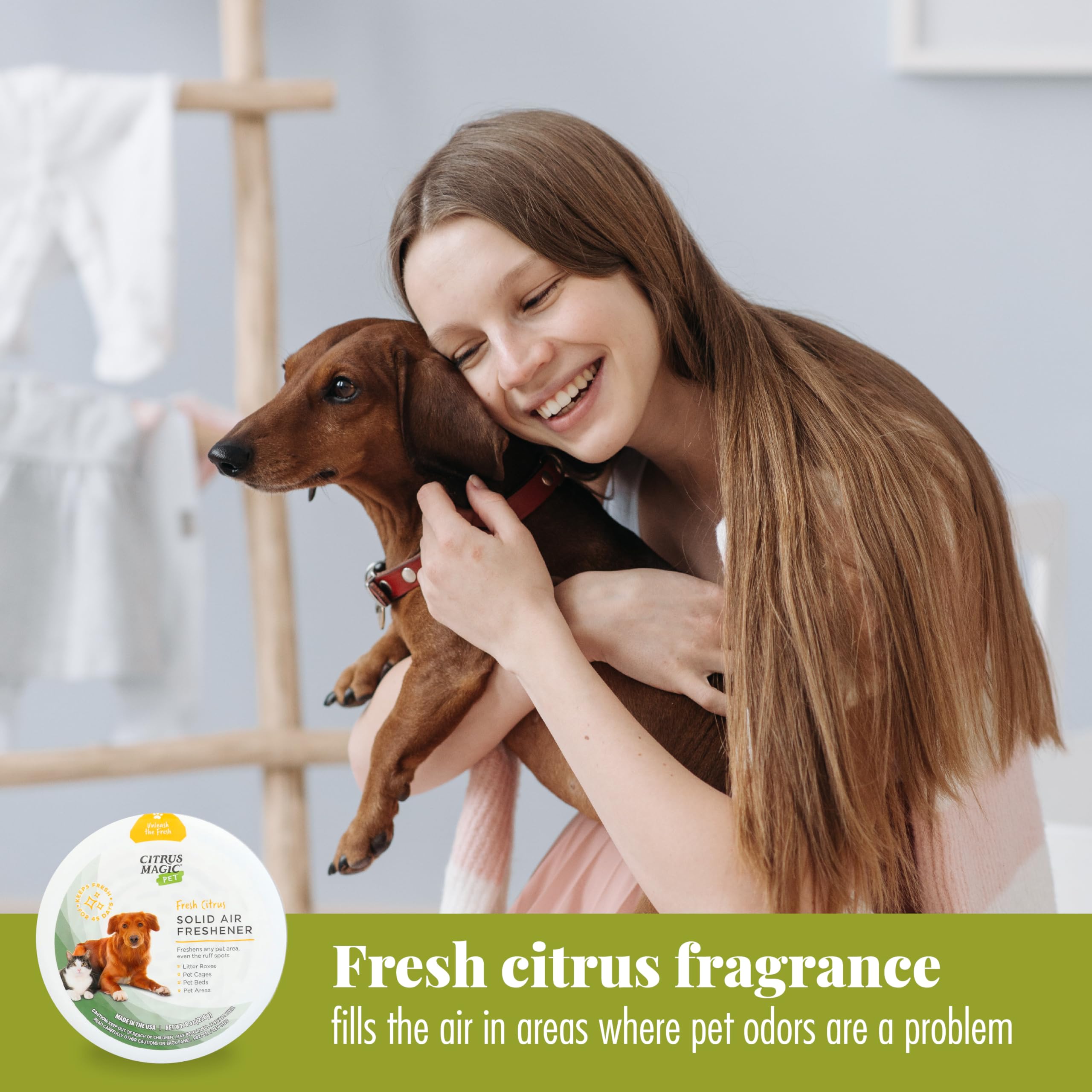 Citrus Magic Parfum citron doux, ambiance fraîche durable.