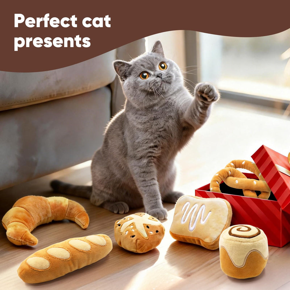 Jouet chat CiyvoLyeen cinnamon-roll : détente et stimulation sensorielle.
