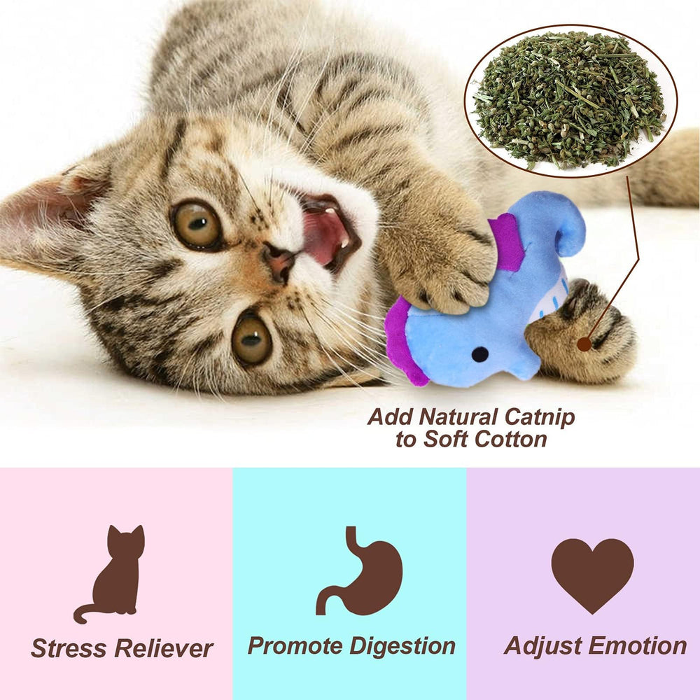 Jouet crabe CiyvoLyeen pour chat, parfait pour les coups de patte.
