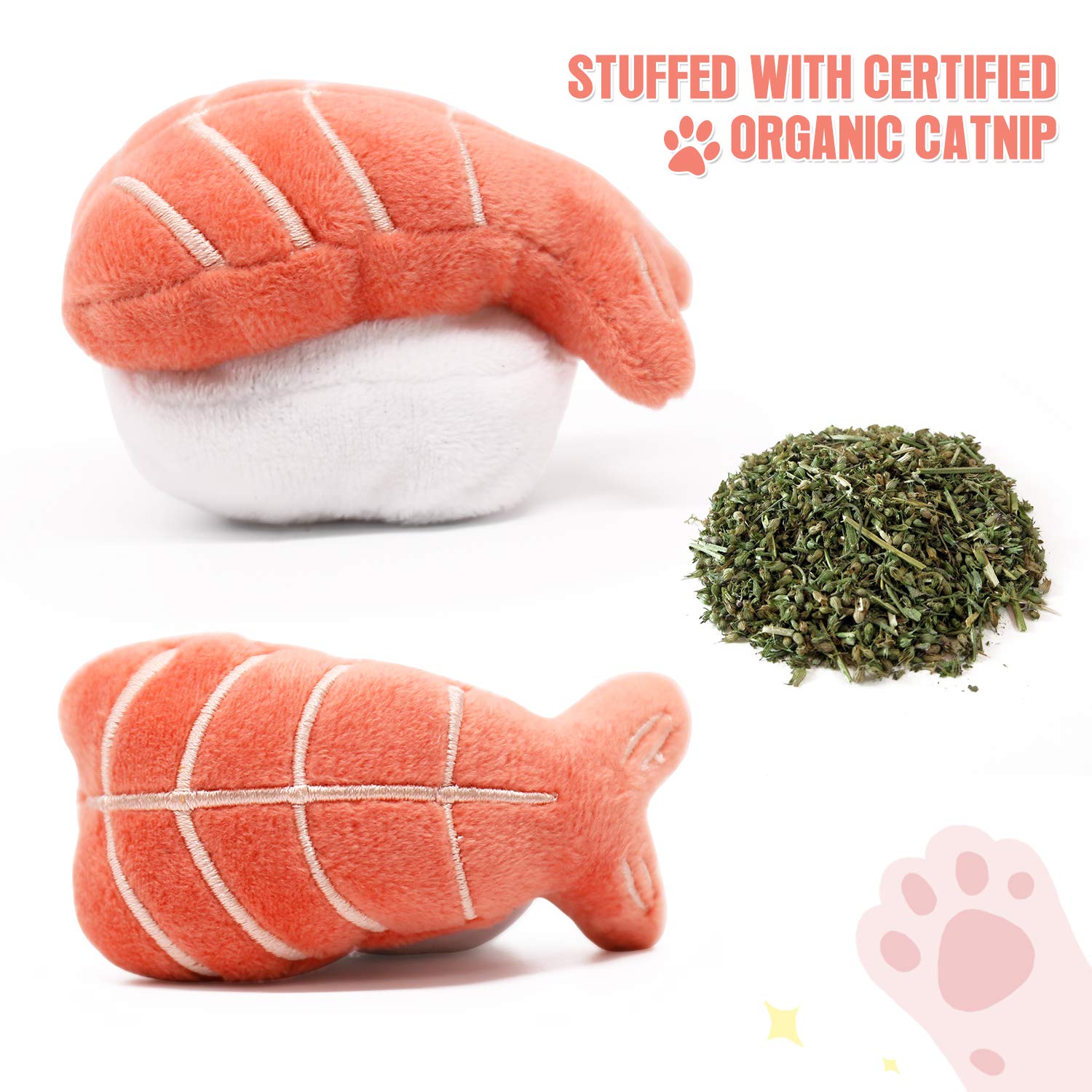 Jouet sushi crevette de CiyvoLyeen, parfait pour des sessions ludiques.
