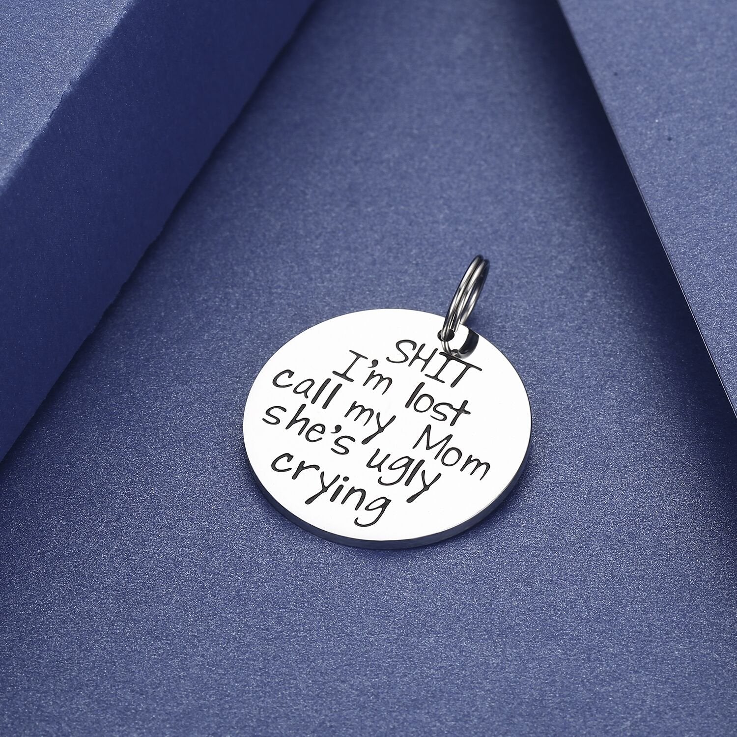 CJ-M etiquette identite chien collier attache, pratique et sûr.