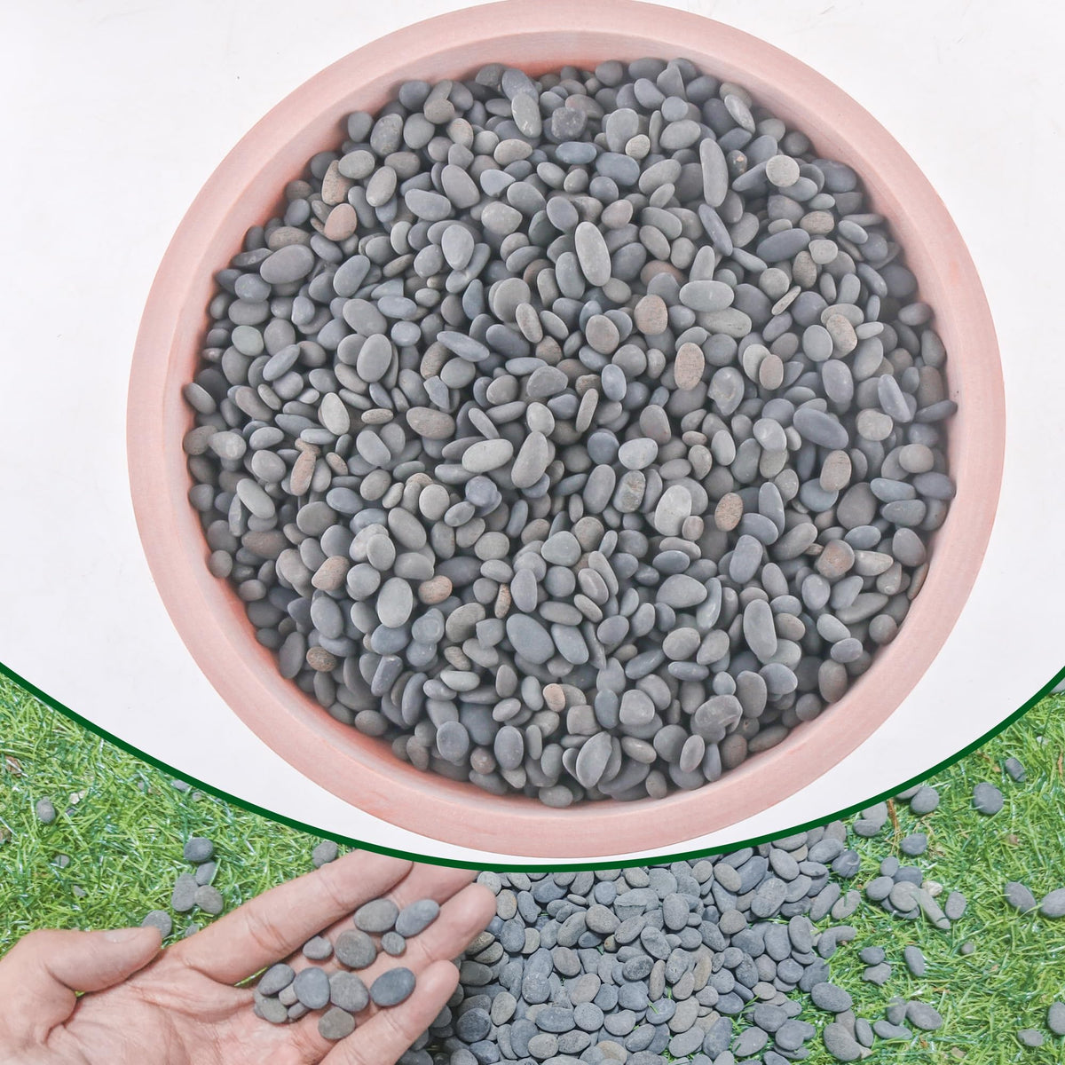 CJGQ pierres-riviere-petites: galets décoratifs avec drainage amélioré pour vos plantes