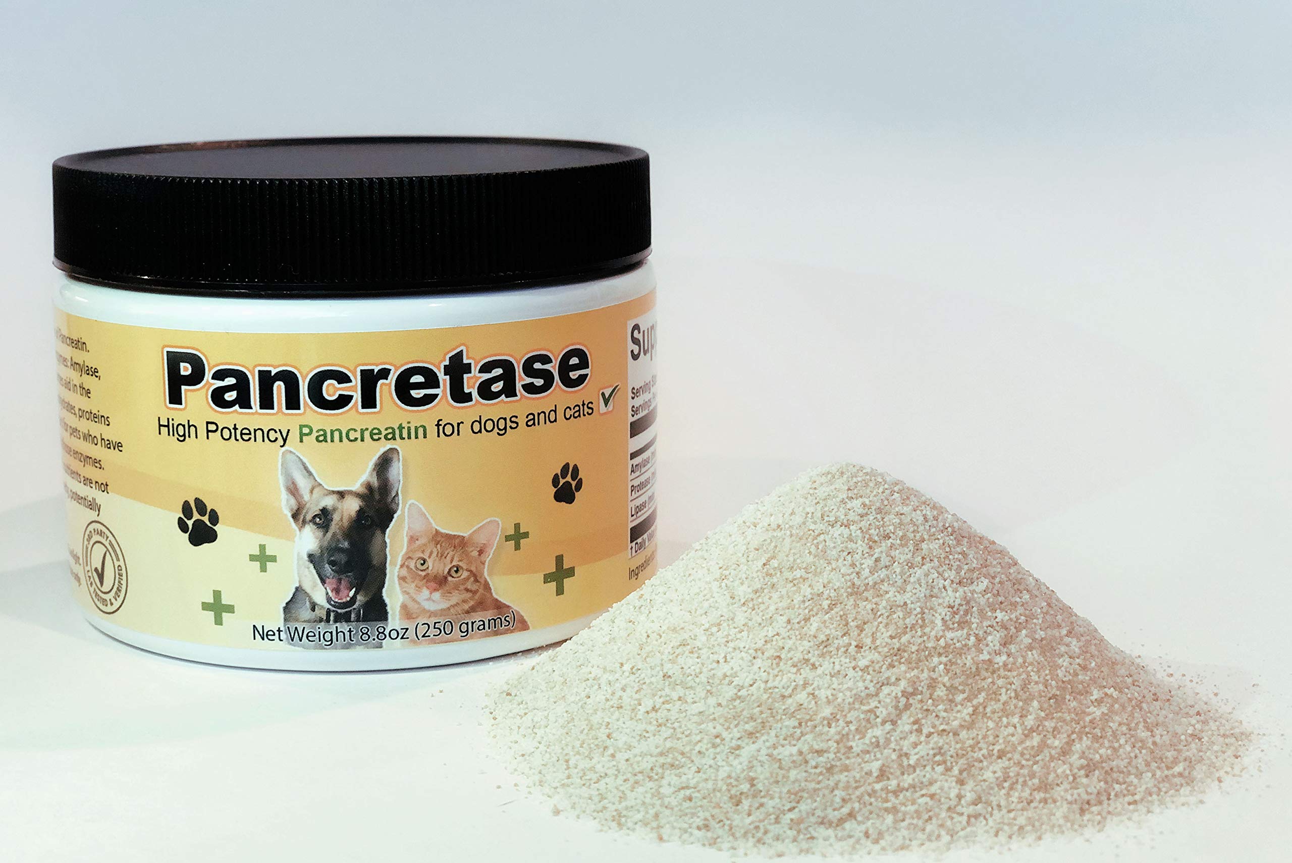 CK Formulations Pancretase – Bouteille: soutien potentiel à la digestion des nutriments.