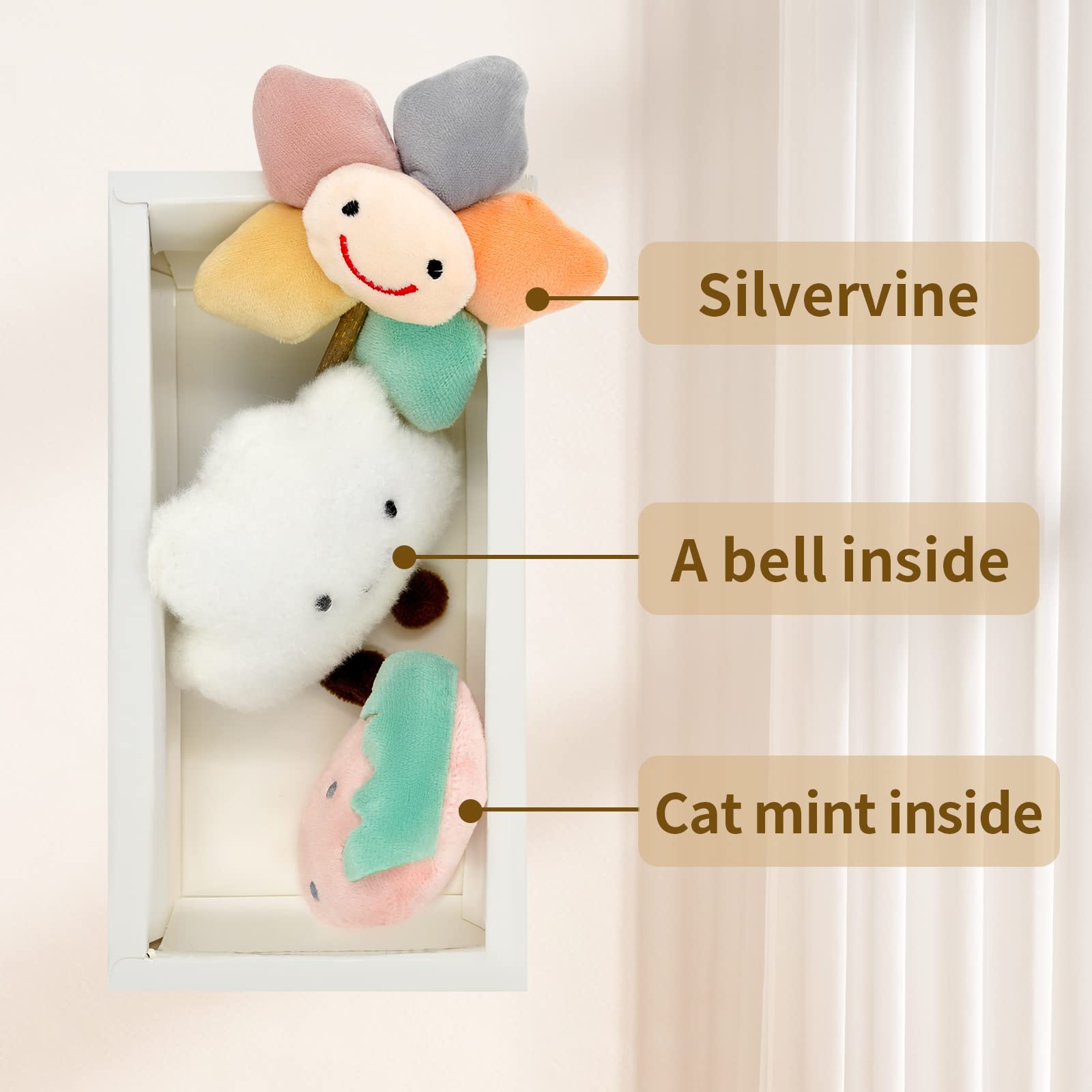 CKFPS Doux matériau – peluche coton agréable sans odeur irritante.