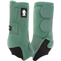Legacy2 de Classic Equine, Bottes soutien avant Spruce, confort et protection lors des manœuvres