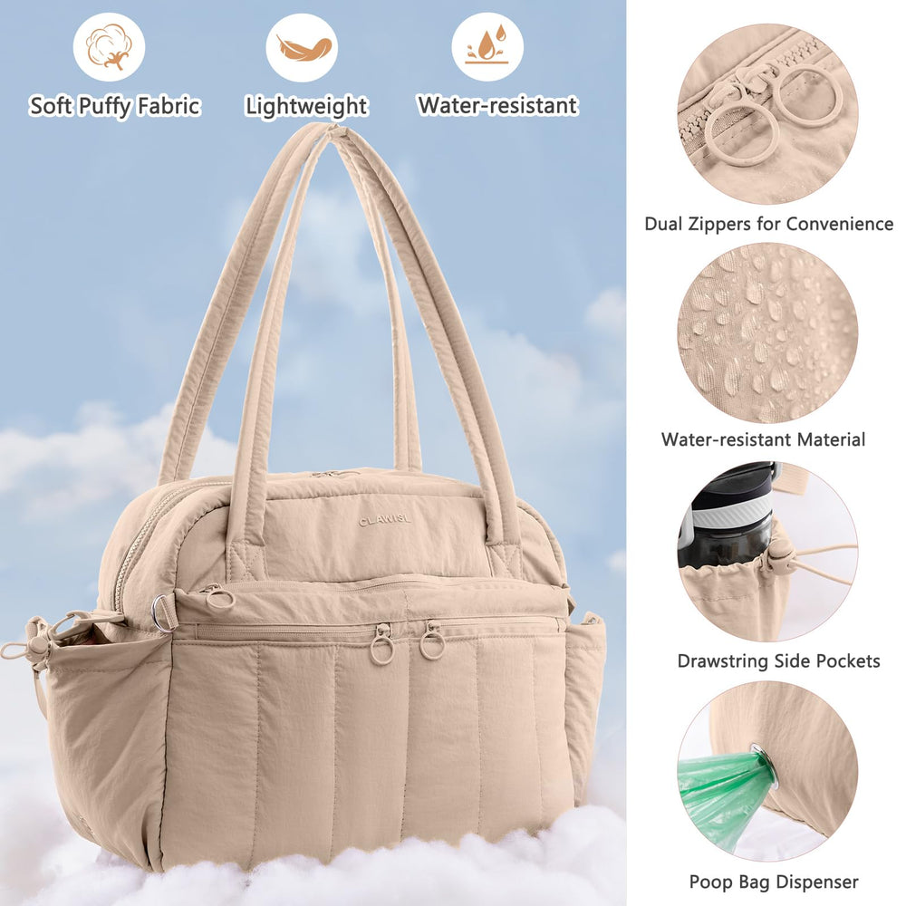 CLAWIST manchon-valise chien, attache pratique pour voyager sans effort.