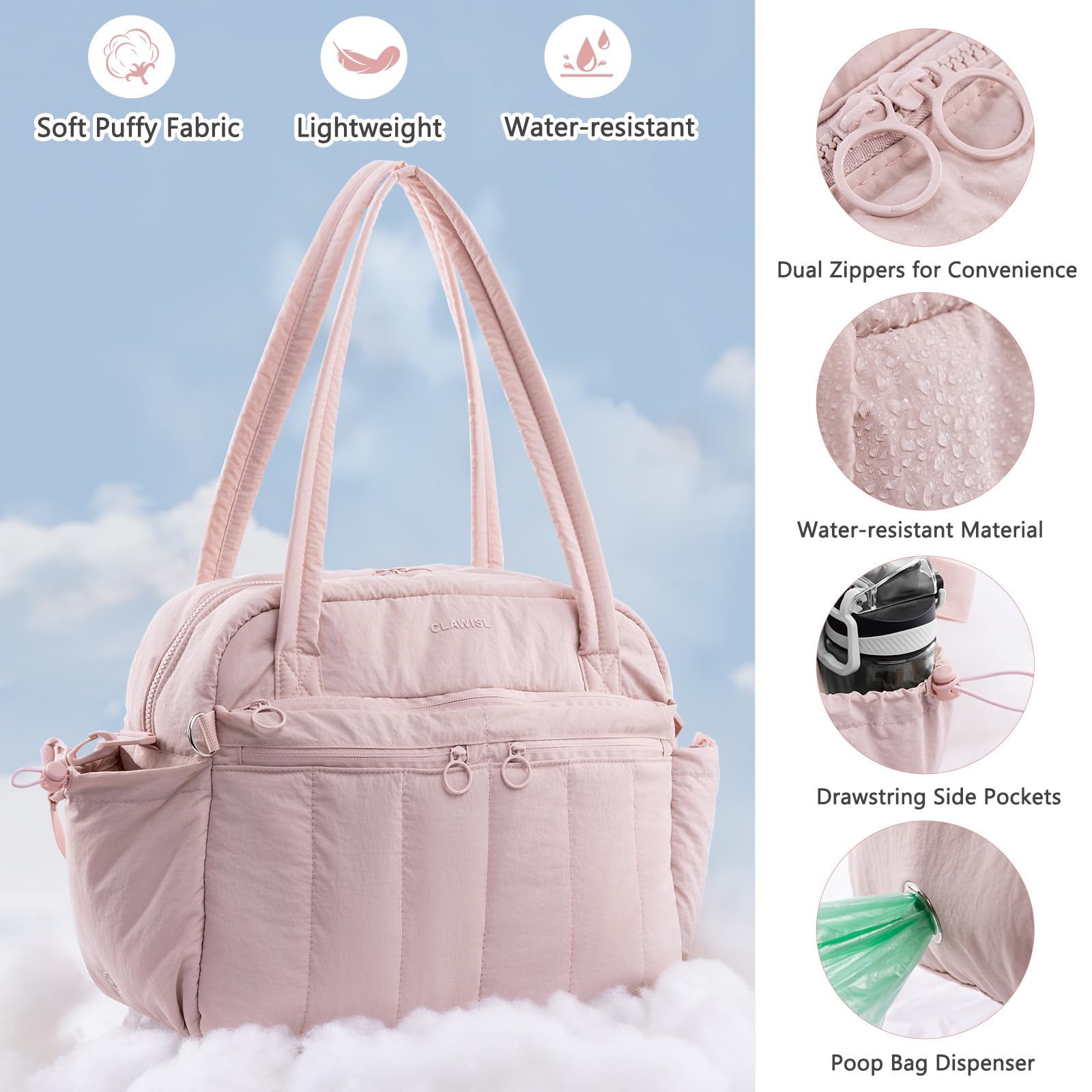 CLAWIST options-portage-sac-chien, 3 modes selon votre itinéraire.