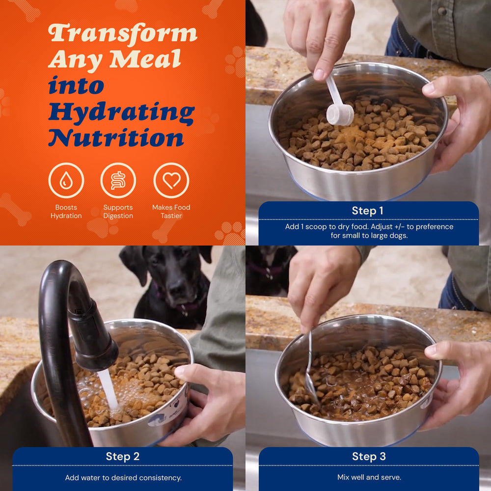 CLEAR CONSCIENCE PET-ensemble-trio-90-scoops: pack économique pour nourrir votre chien.