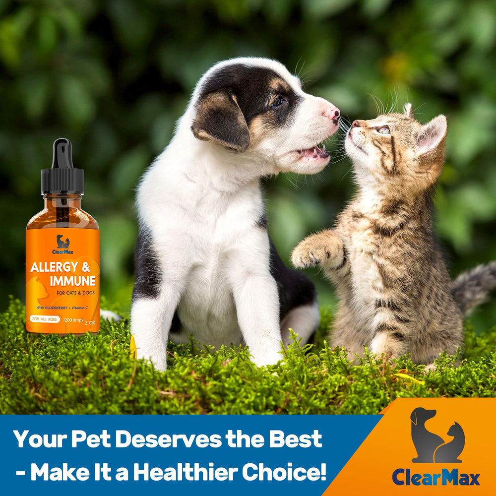 Clear Max usage quotidien facile pour chiens et chats