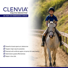 CLENVIA Pâte Cheval 10% – quatre seringues de 25 g prêtes à l’emploi