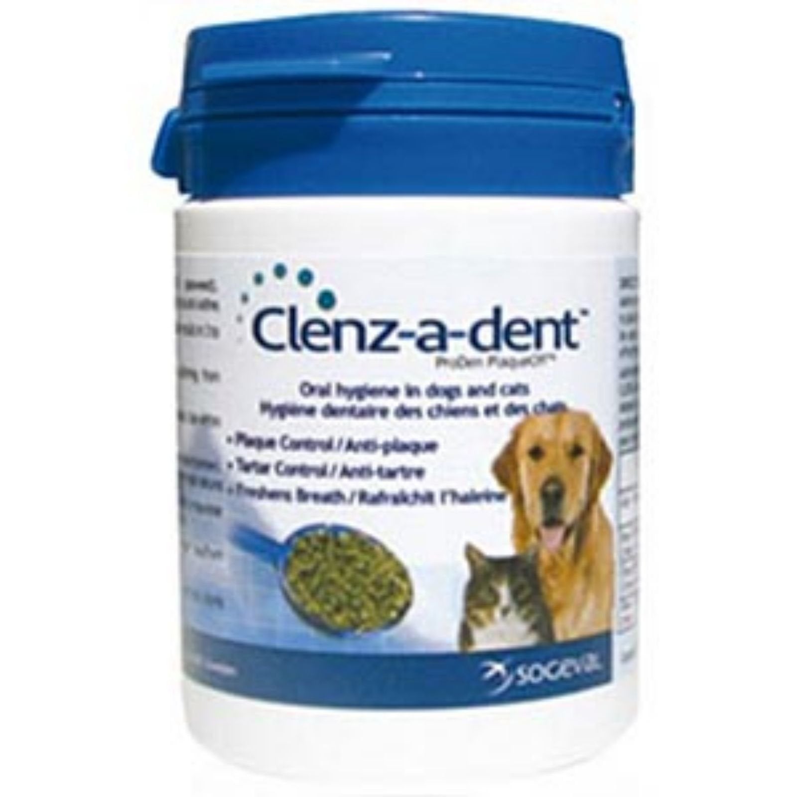 CLENZ-A-DENT additif alimentaire 40 g, haleine plus fraîche et plaque réduite