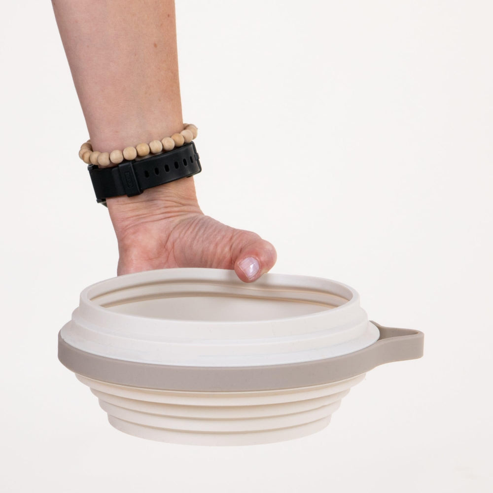 Cleverpup Nomad bol silicone sans BPA, sûr pour les repas.