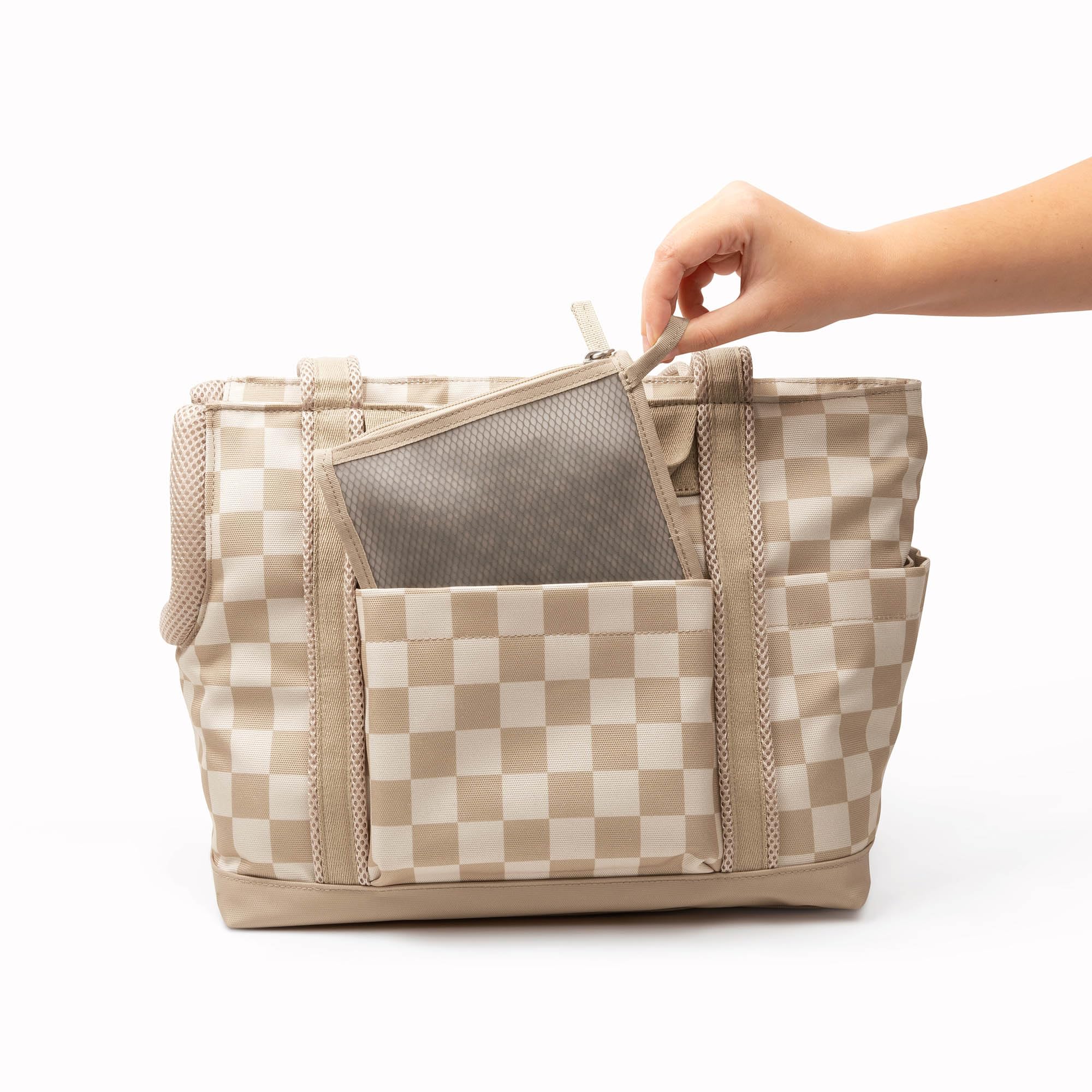 Cleverpup sac-de-transport petit-chien base-rembourree facile-entretien.