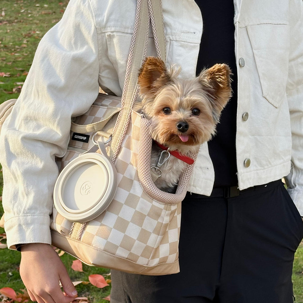 Cleverpup sac-de-transport petit-chien ensemble-4pieces pratique.