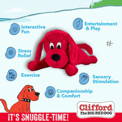 Clifford le Gros Chien Rouge – jouet pour chiots, durable et facile à saisir pour les petites mâchoires.