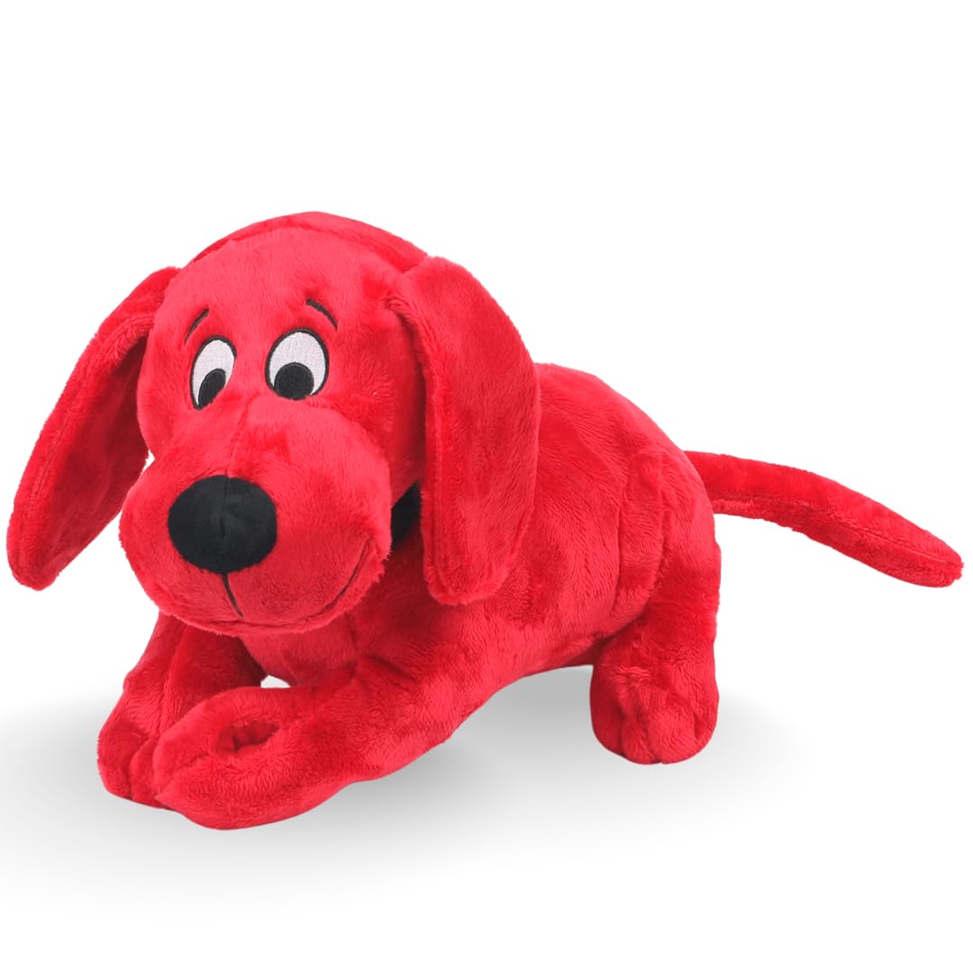 Clifford Snuggle Buddy, visage doux pour des câlins réconfortants et le jeu.