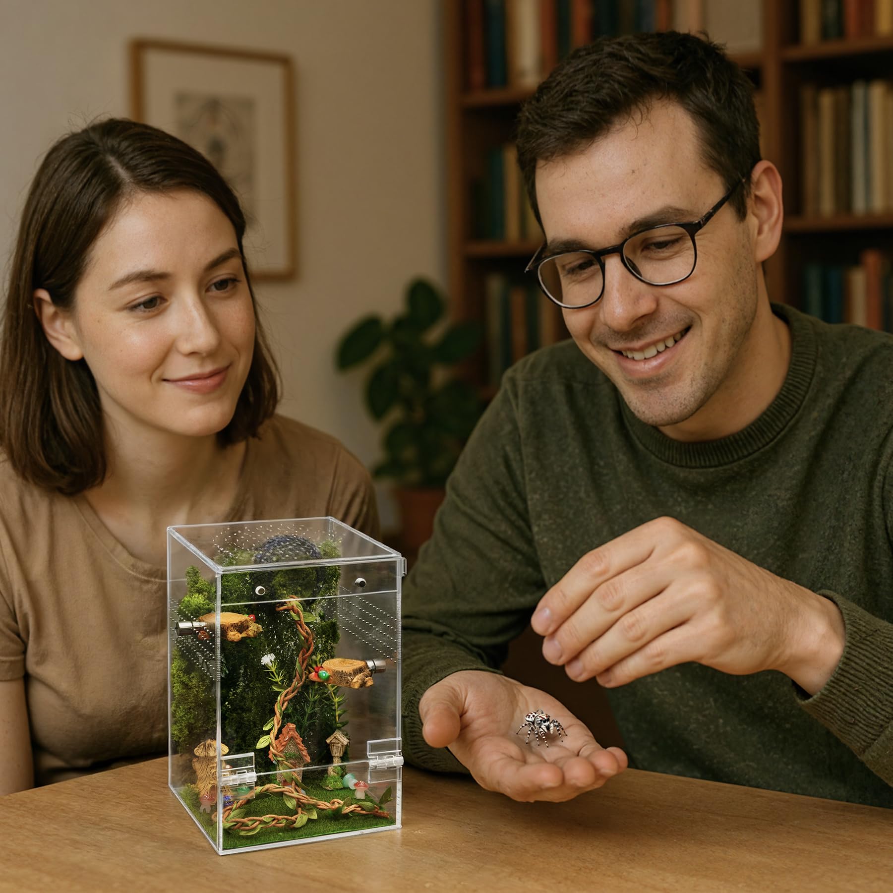 Ambiance-design Clioran pour terrarium compact, élégant et fonctionnel.