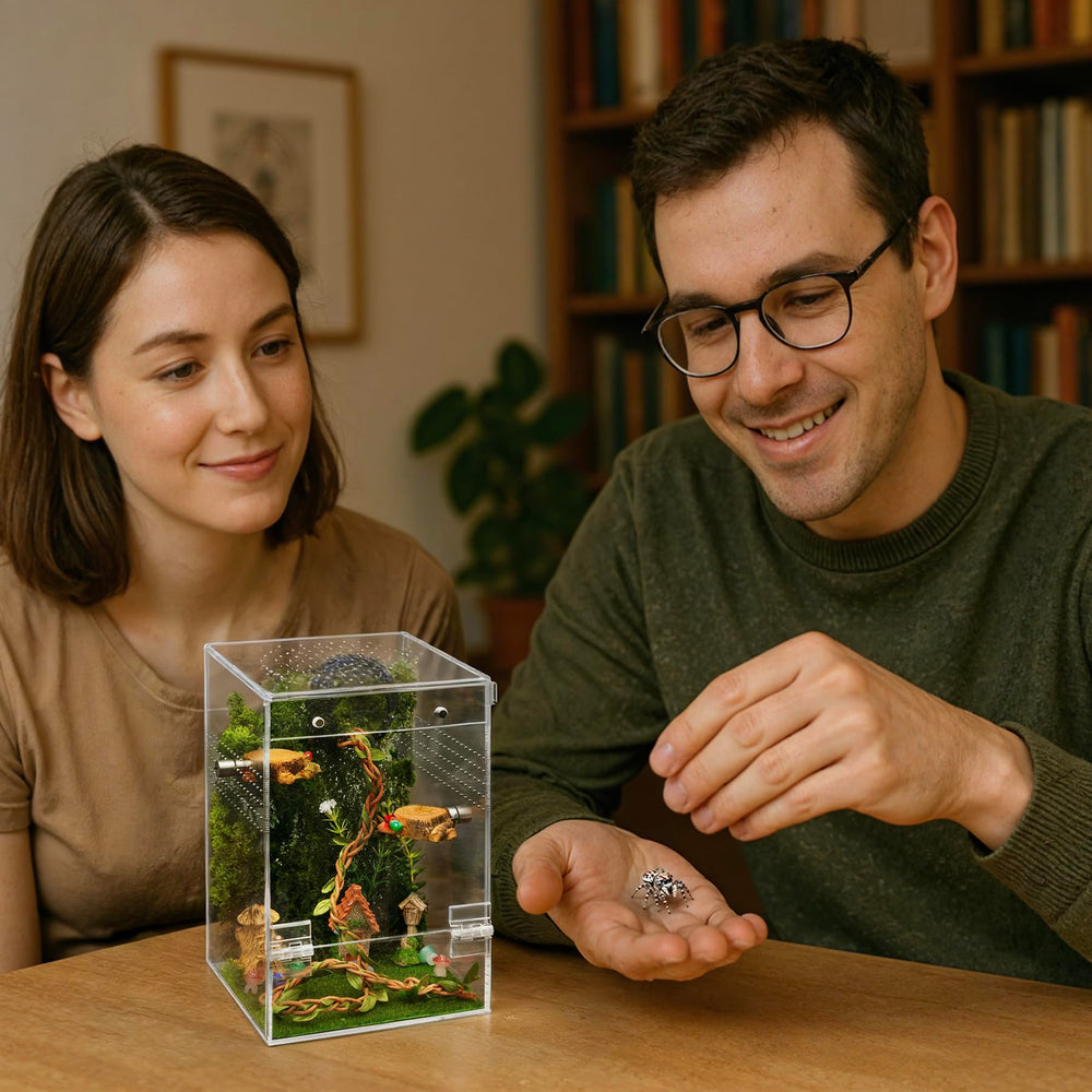 Ambiance-design Clioran pour terrarium compact, élégant et fonctionnel.