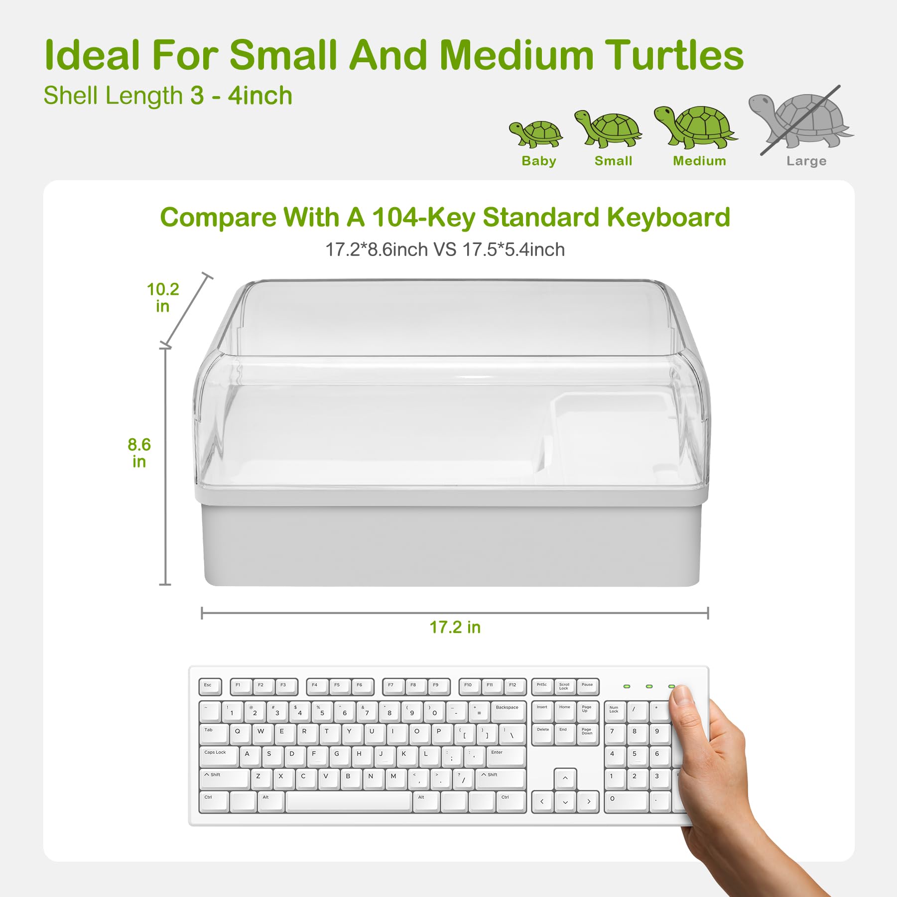 Cliordan tortue-tank: plateforme UVB intégrée pour soleil artificiel et repos sécurisé.