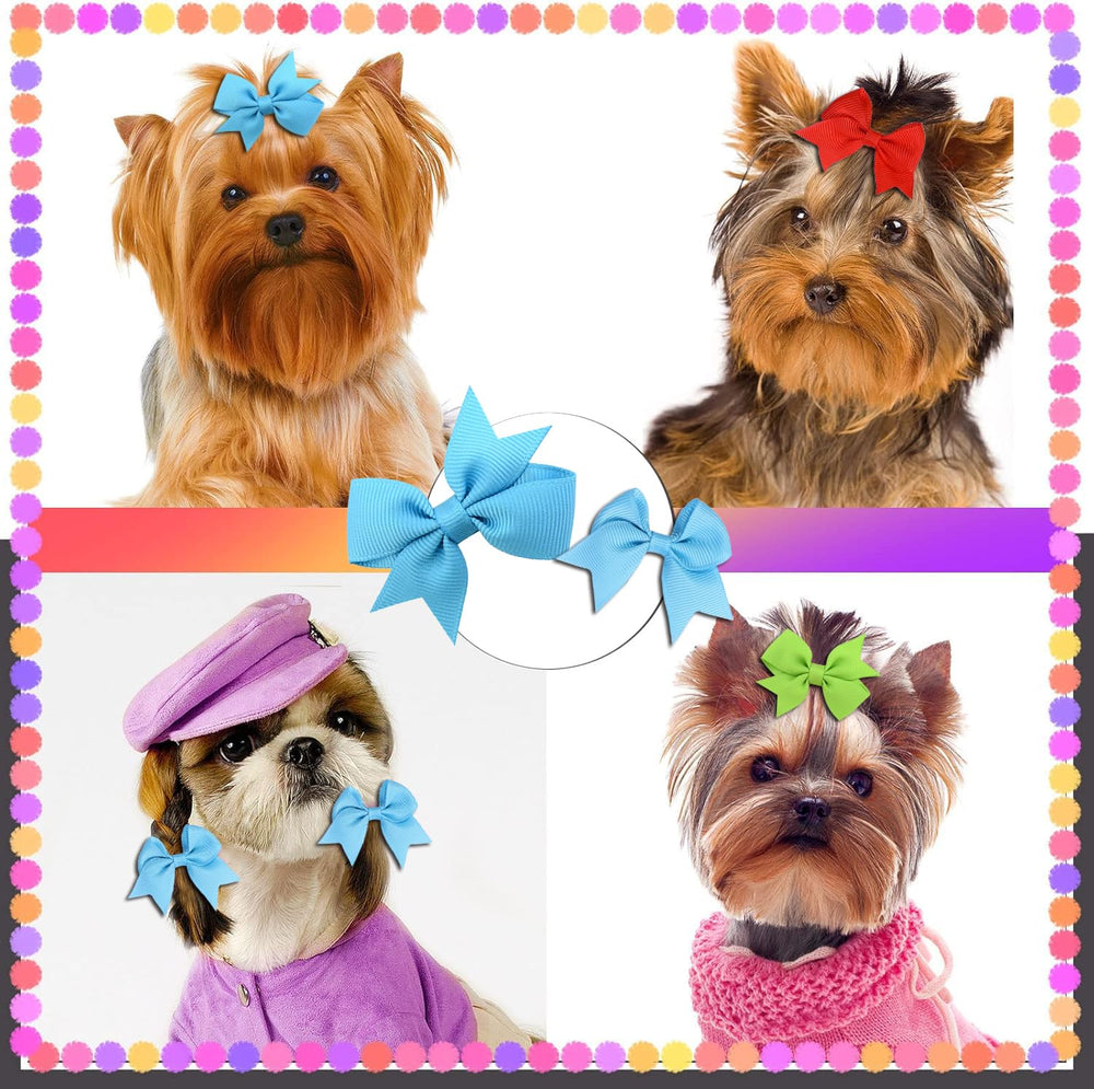 Clipband barrettes chiot détail ruban grosgrain pour coiffage élégant et durable.
