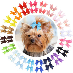 Clipband barrettes chiot noeud couleur variée pour assortir chaque tenue.