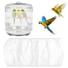 Clofiak couverture de cage pour oiseaux, circonférence 40-68 pouces, fixation sûre.