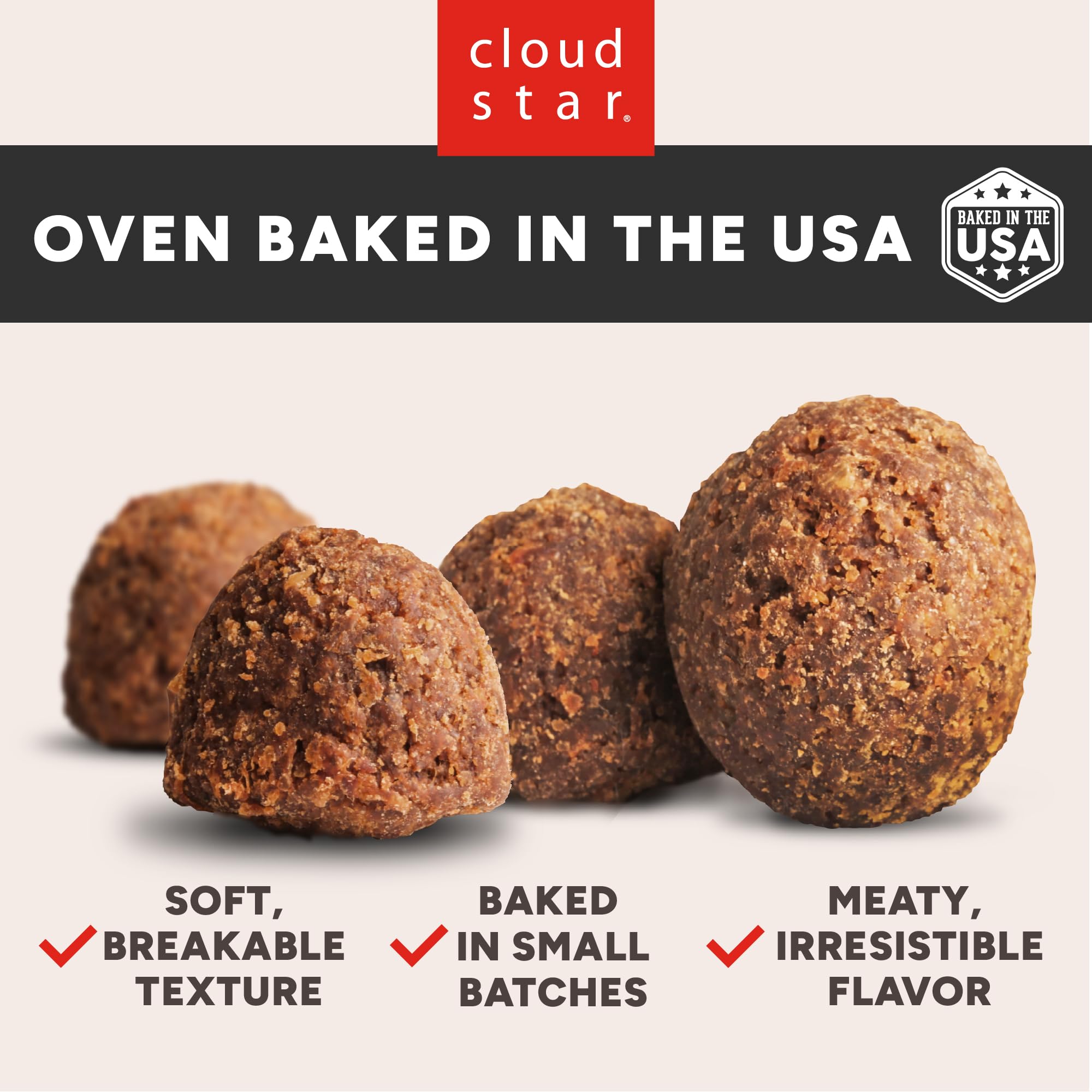 Boulettes d'agneau Cloud Star saveur fumée naturelle pour le plaisir.