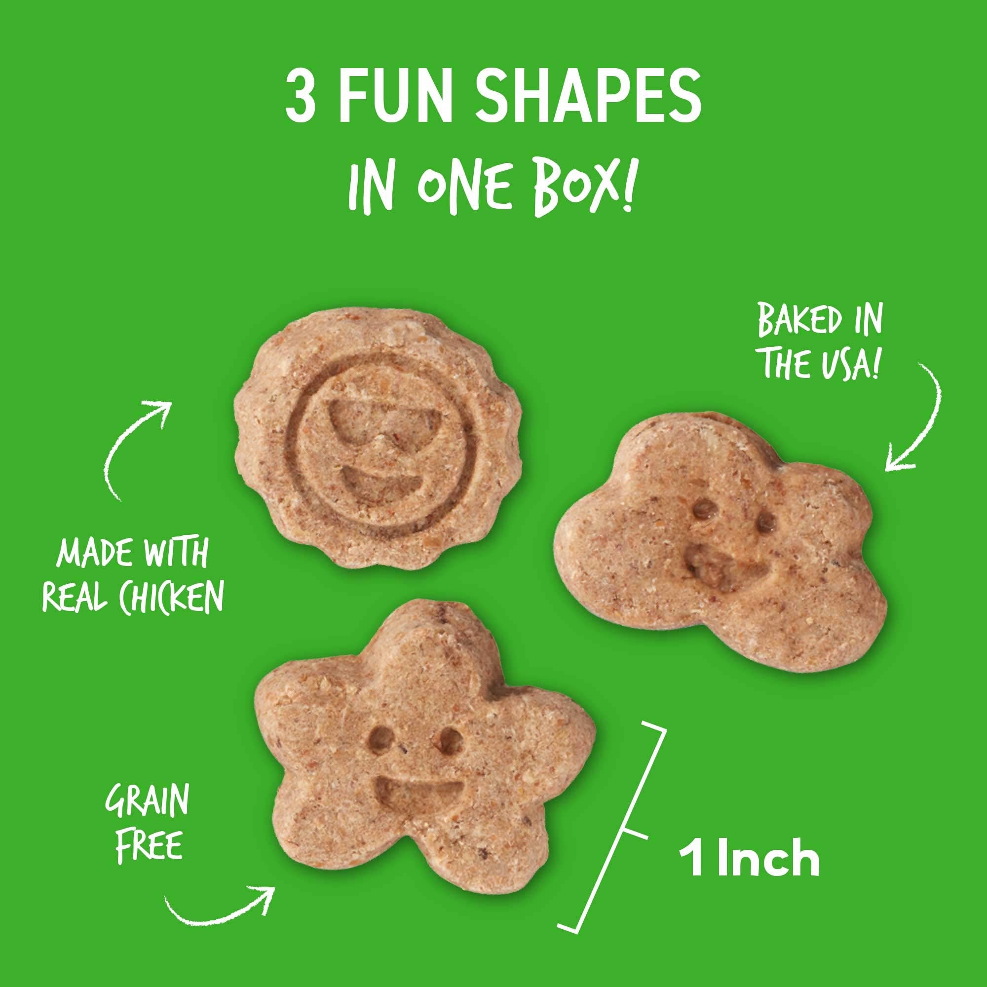 Seulement 8 calories par friandise, idéal pour chiens actifs.