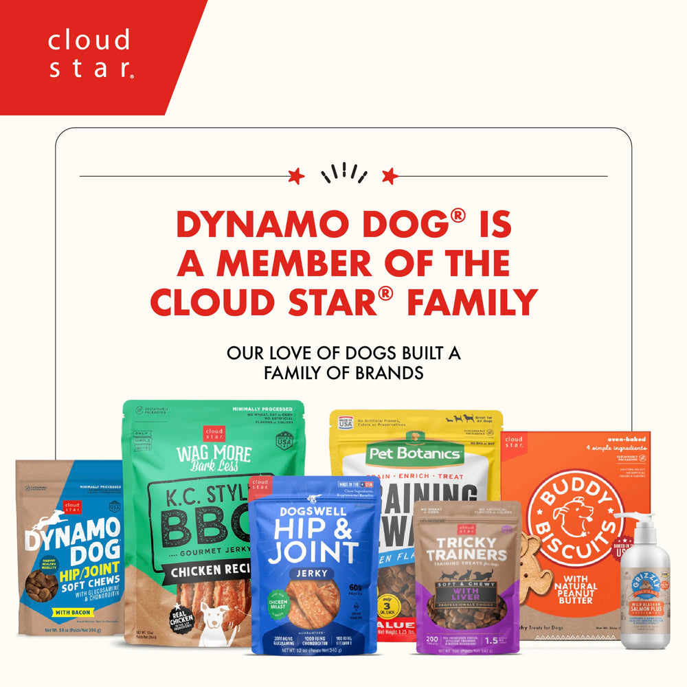 Sans arômes artificiels ni conservateurs dans Dynamo Dog