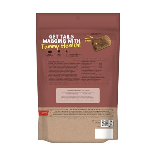 Texture douce des bouchées Dynamo Dog pour chien de toutes tailles