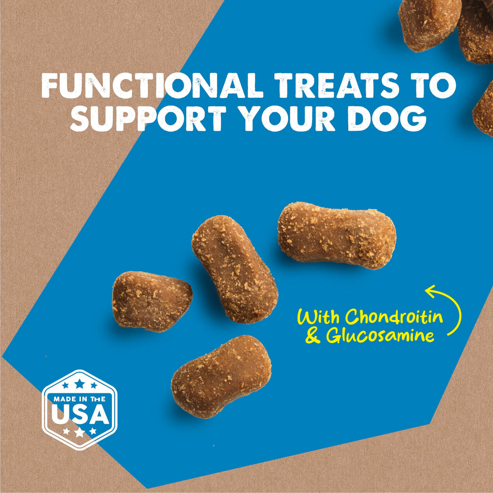 Glucosamine et chondroïtine inclus, Dynamo Dog pour soutien articulations.