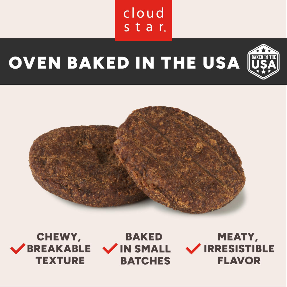 Cloud Star Mini-burgers Boeuf-Cheeseburger ingrédients simples et naturels.
