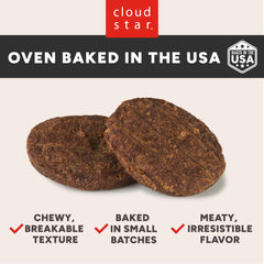 Cloud Star Mini-burgers Boeuf-Cheeseburger ingrédients simples et naturels.