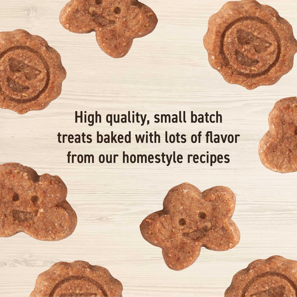 Sans grain et sans gluten, sans céréales ni sous-produits animaux.