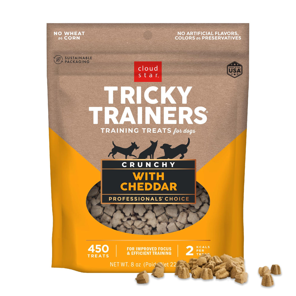 Cloud Star Tricky Trainers cheddar croquant pour dressage efficace.
