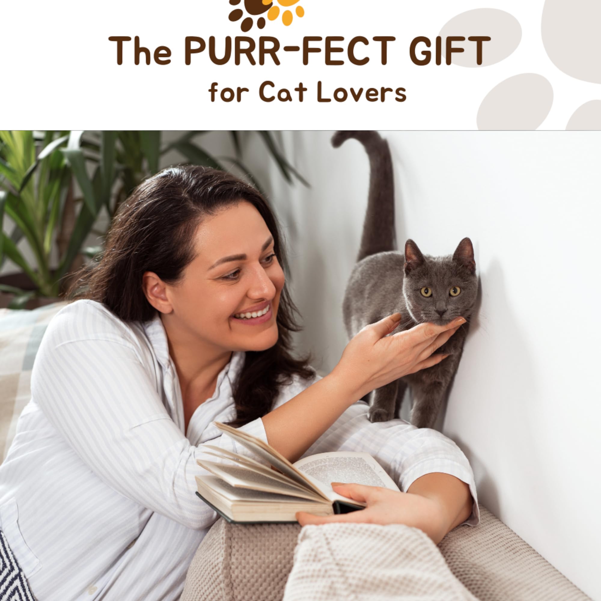 Emballage cadeau Cloverjoyed prêt à offrir pour amoureux des animaux.