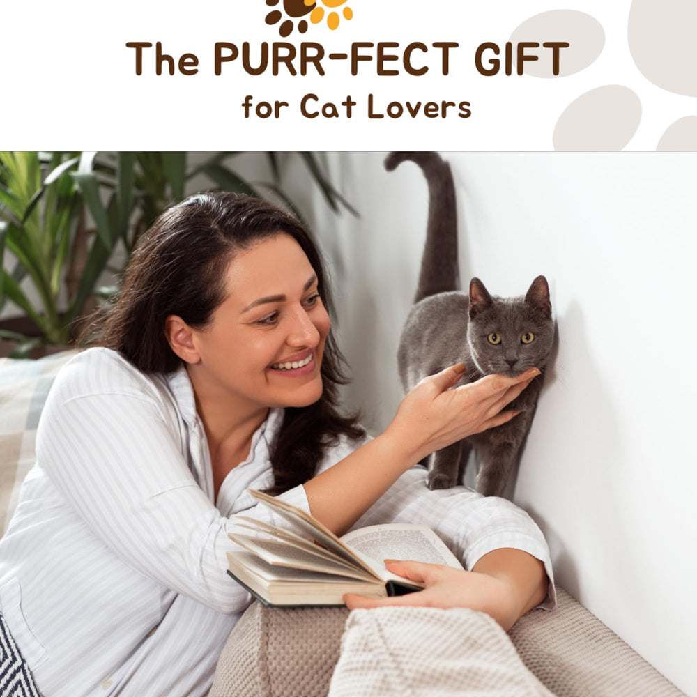Emballage cadeau Cloverjoyed prêt à offrir pour amoureux des animaux.
